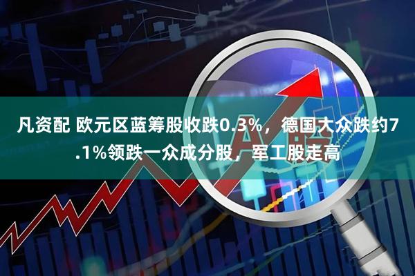 凡资配 欧元区蓝筹股收跌0.3%，德国大众跌约7.1%领跌一众成分股，军工股走高