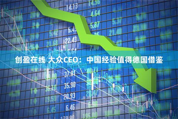 创盈在线 大众CEO:中国经验值得德国借鉴